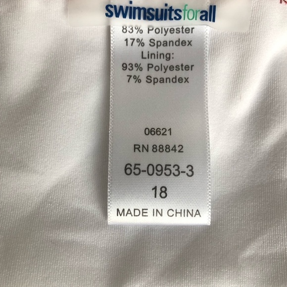 Swimsuits For All Bikini Women's Brick Red Patterned Crochet Size 18 - Picture 3 of 12